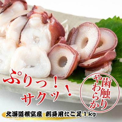 ふるさと納税 根室市 【年内配送可】★たこ足刺身用1本(1kg以上) A-80003 |  | 01