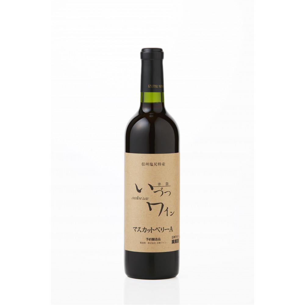 【ふるさと納税】井筒ワイン 酸化防止剤無添加 井筒 マスカットベリーA 赤辛口 720ml x 6本 発売元 株式会社片山 | お酒 さけ 人気 おすすめ 送料無料 ギフト