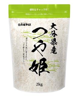 【先行予約】【期間限定】令和6年産大分県産つや姫2kg（精米済白米）お試し用