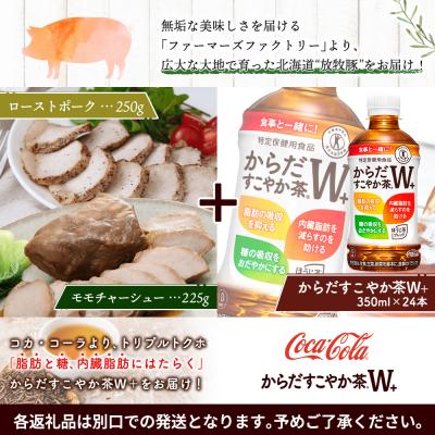 ふるさと納税 恵庭市 モモチャーシュー&ローストポークとからだすこやか茶のセット【C9901101】 |  | 01
