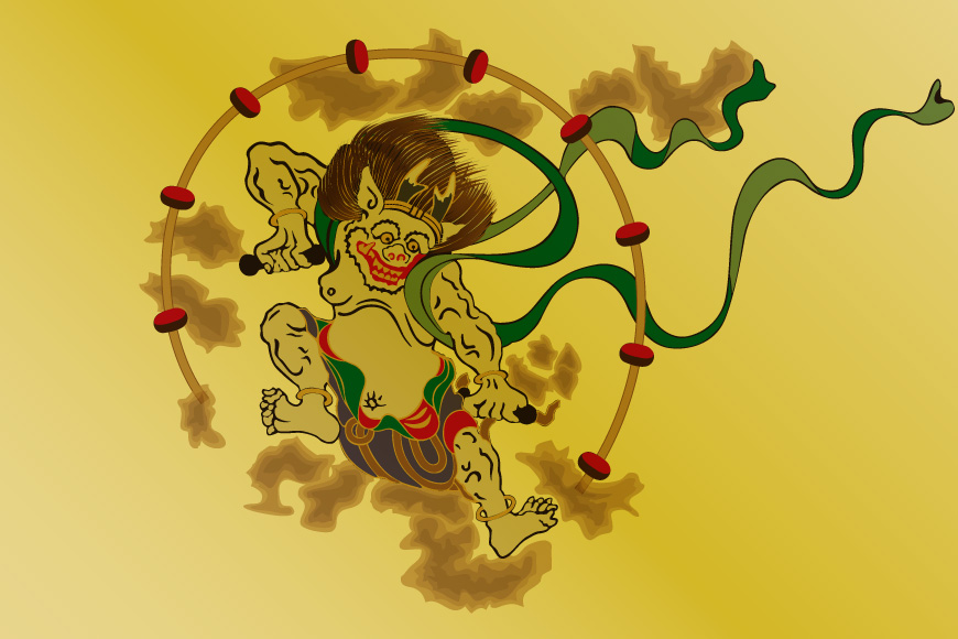 ふるさと納税限定！三田市オリジナル 純金カード 風神雷神[三菱マテリアルトレーディング 兵庫県 三田市 3d28bae300082] 金 純金 カード 5g