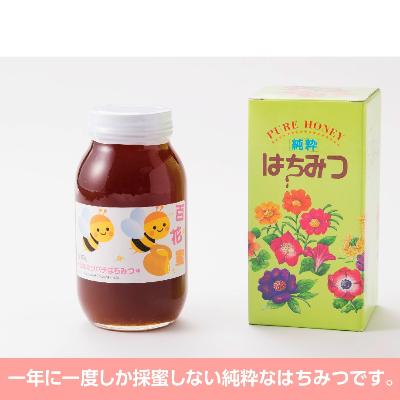 ふるさと納税 川南町 日本みつばちで採蜜した純粋はちみつ(百花蜜)1kg |  | 03