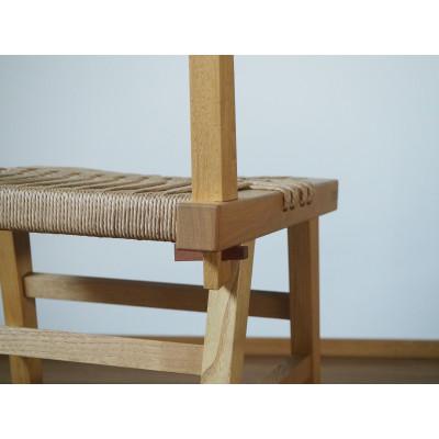 ふるさと納税 川越市 【UMEBACHI FURNITURE】 ペーパーコードチェア　国産クリ材　【申込後生産】 |  | 02