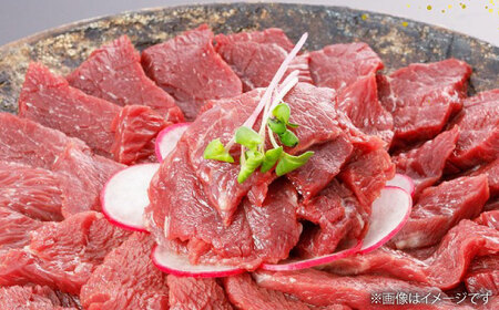 赤身 馬刺し 約200g  専用 醤油付き 150ml×1本 馬刺し [AYCP035]
