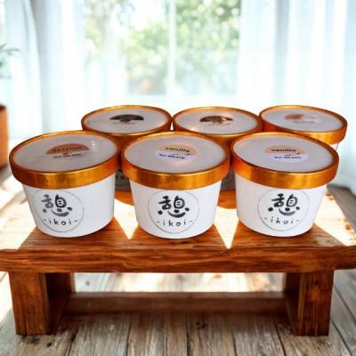 ふるさと納税 むつ市 アイスクリーム3種×2個　6個パック