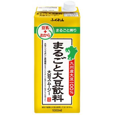 ふるさと納税 朝倉市 まるごと大豆飲料　大豆スムージー　1000ml×6本入り