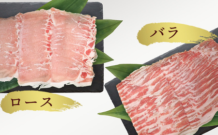 【3ヵ月定期便】【美ら島あぐー】しゃぶしゃぶセット600g（ロース・豚バラ）各300ｇ あぐー バラエティー 沖縄 大宜味村 豚肉 小分け 国産 おつまみ こだわり ぶた アグー 加工品 おいしい 美