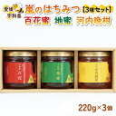 【ふるさと納税】 国産純粋はちみつ 嵐 の はちみつ 天然 100％ 食べ比べ 3種 セット 百花蜜 地蜜 河内晩柑 みつばち屋嵐 非加熱 蜂蜜 贈答用 プレゼント 希少 天然 100% 天然はちみつ 百花はちみつ 蜜柑 みかん mikan 晩柑 日本はちみつ 国産 愛媛 宇和島 F022-129001