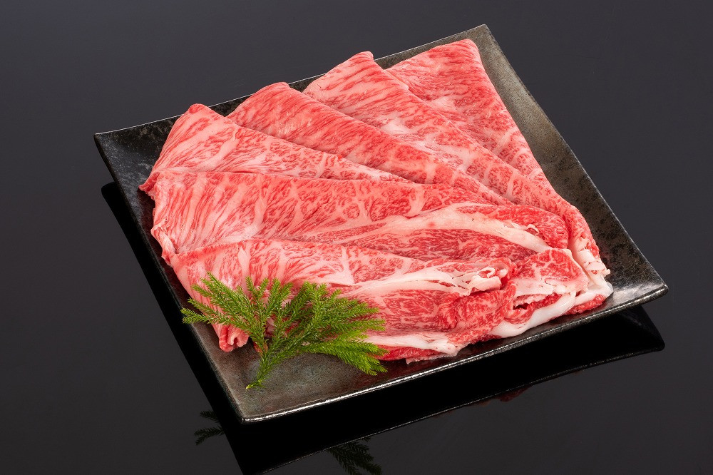 
熊野牛 すき焼き・しゃぶしゃぶ肩ローススライス 500g【MT39】
