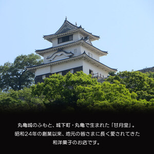 甘月堂 名菓 丸亀城 饅頭 6個入 まんじゅう