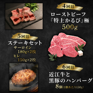 近江牛 12ヶ月定期便 まるっと1年お楽しみコース 【近江牛定期便】