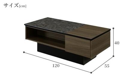 GTセンターテーブル ブラック