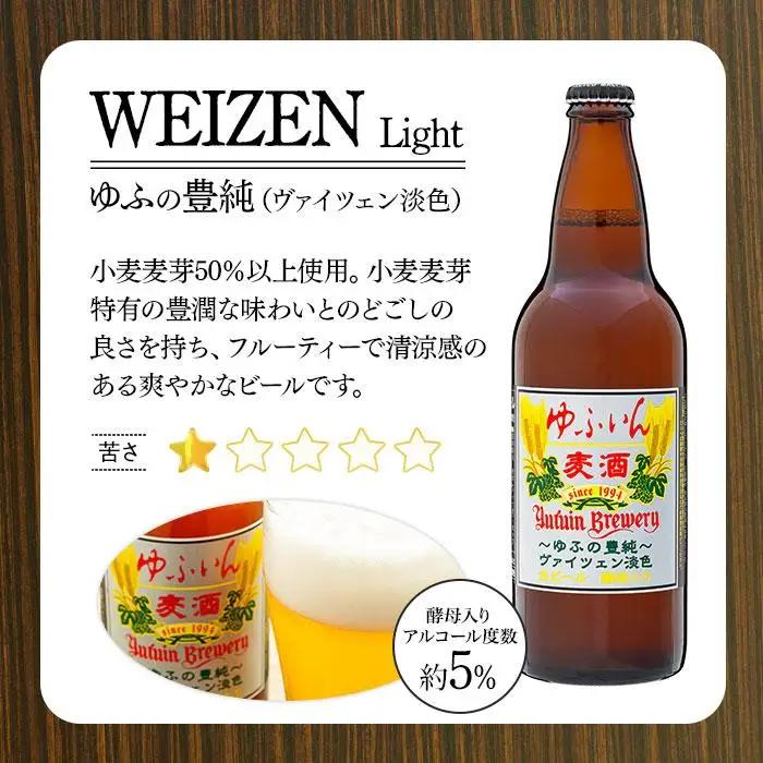ゆふいんビール３種飲み比べセット＜3種各1本　中瓶(500ml)＞ | 飲み比べ