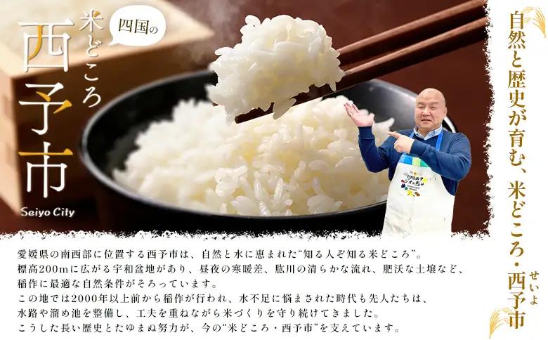 ＜にじのきらめき 玄米 約5kg 西予市宇和町産＞ 『2026年10月中旬～10月下旬迄に出荷予定』キロ 冷めてもおいしい げんまい お米 ライス コメ こめ 宇和米 うわまい ご飯 ごはん 送料無料