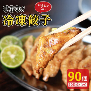冷凍餃子 にんにくなし 90個 餃子