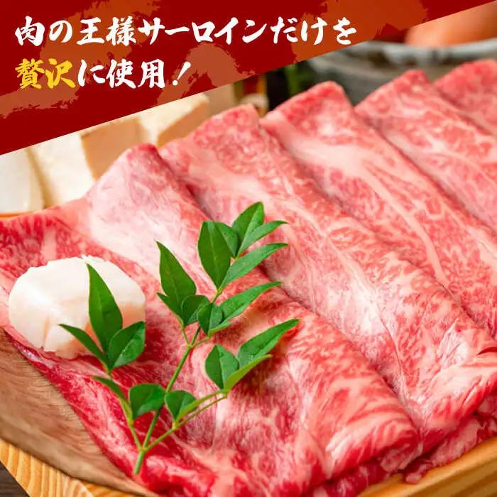 【全12回定期便】 サーロイン しゃぶしゃぶ すき焼き用 300g 牛肉 肉 [ABBP084] シャブシャブ