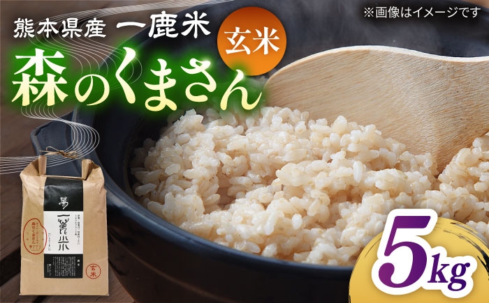 
                  〈令和7年度産米〉 【天日塩を使用】一鹿米 森のくまさん  玄米5kg 【株式会社 夢アグリ】 [ZCL025]
                