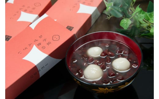 
【新食工業】京都いえん堂　京の小倉おぜんざい　6個入り
