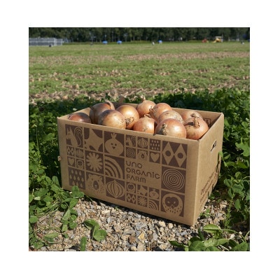UNO ORGANIC FARM　北海道訓子府産　オーガニック玉ねぎ　10kg　【有機JAS認証】【配送不可地域：離島・沖縄県】