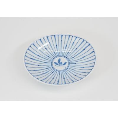 ふるさと納税 長崎県 【波佐見焼】15.5×13cm楕円鉢 十草蘭 【西海陶器】 5 71009 |  | 01