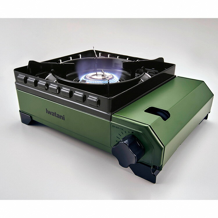 【ふるさと納税】イワタニ　カセットフー　タフまる　オリーブ　CB-ODX-1-OL | アウトドア　キャンプ　コンロ