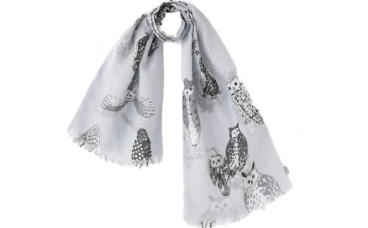 
                  【SOU・SOU】綿麻 環(かん)くびまき/ふくろう｜京都 SOUSOU スカーフ 人気ブランド［ テキスタイルデザイン 京都 ブランド ソウソウ おしゃれ 雑貨 首元 人気 おすすめ シンプル 柄 旅行 おでかけ プレゼント ギフト お取り寄せ 通販 送料無料 ふるさと納税 ］
                