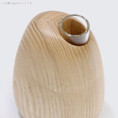 ふるさと納税 旭川市 【2025年7月上旬発送】SASAKIのMangoVase R/W│木製雑貨 花器_03255 |  | 02