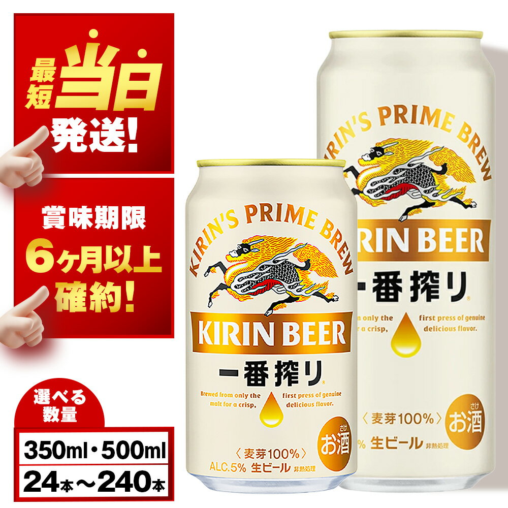 【年内発送】キリン一番搾り生ビール 千歳工場産 350ml（24本）