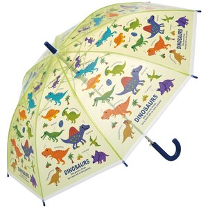 ビニール傘５５cm　ディノサウルス　ピクチャーブック 4-091