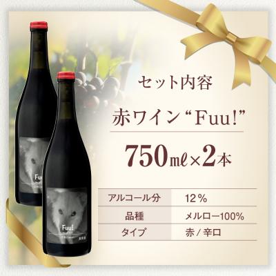ふるさと納税 立科町 赤ワイン ”Fuu!” 2本セット |  | 03