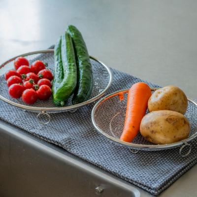 ふるさと納税 三条市 すっきり暮らす盆ざる19・22cmセット 持ち上げフック付き ビーワーススタイル 【011S327】 |  | 02