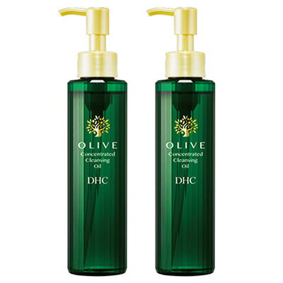 DHC オリーブ コンセントレート クレンジング オイル 2個 セット 美容 スキンケア メイク落とし 洗顔 2本　【 袋井市 】