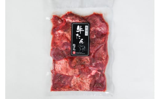 厚切り牛タン 塩味 500g [亀山精肉店 宮城県 気仙沼市 20562933] 精肉 肉  牛肉 牛たん 牛タン ぎゅうたん タン タン塩 厚切り 味付き 肉 牛 冷凍 焼肉 焼き肉 BBQ アウト