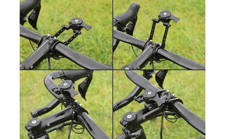 [レックマウントプラス] ナロー マウント 【R+Narrow1】「マウントのみ、別途 専用ケース必要」ハンドルのクランプ径：31.7mm-31.8mm用(自転車用スマートフォンマウント)