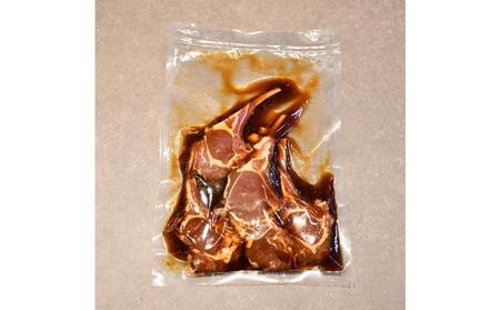 【1.2kg】ラムチョップ味付き骨付ラム肉ジンギスカン（秘伝タレ込み）本数指定不可 【ラム ラム肉 ラムチョップ 骨付き 骨付き肉 北海道 ジンギスカン 仔羊 羊肉 肉 お肉 味付き 焼肉 バーベキュ