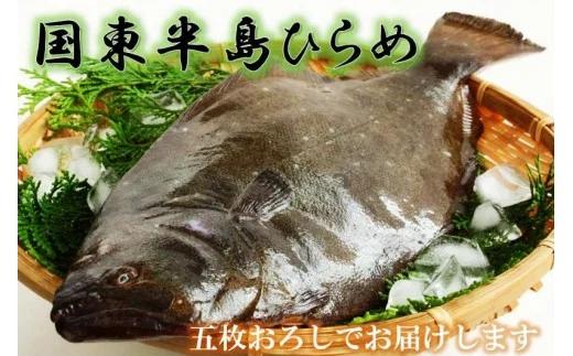 【着日指定商品】国東半島ひらめ（5枚おろし / 1kg）（29252A)_イメージ1