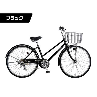 ふるさと納税 京都市 《9月末までの限定寄付額》26インチ 自転車 ＜ブラック(BK)＞
