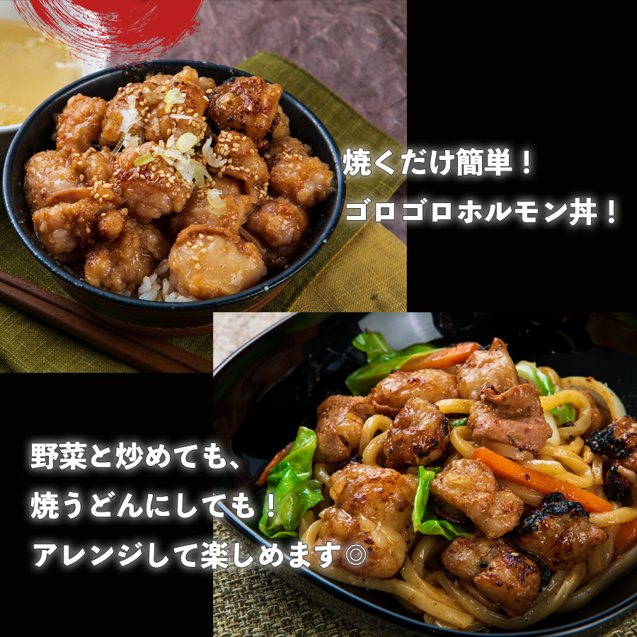 山樹の国産牛とろホルモン焼き（味付/タレ）　600g[047R17]_イメージ4