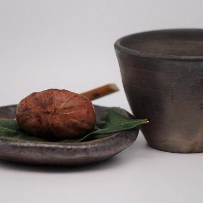 ふるさと納税 備前市 備前焼手びねり小皿と小カップセット(登り窯焼成) |  | 03