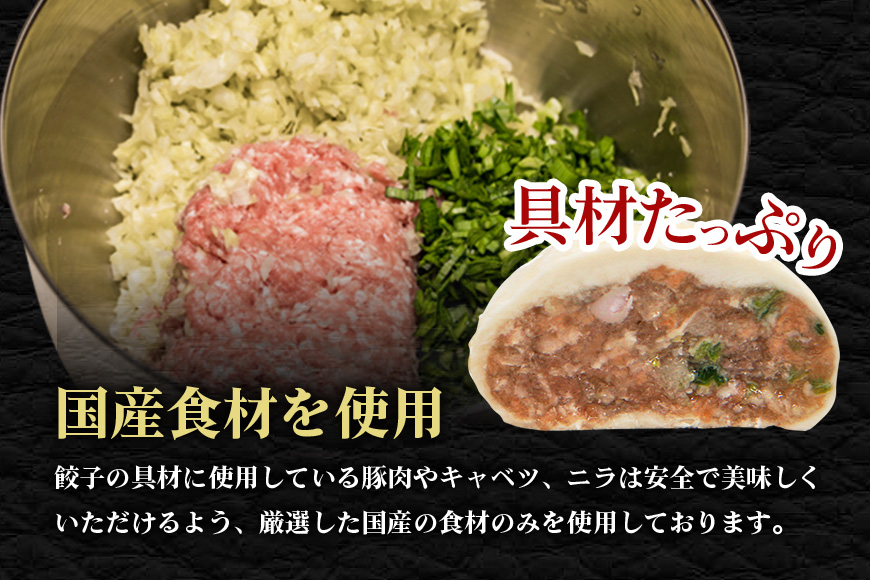 まん丸生餃子冷凍30g×60個入り（1pac 6個入り）