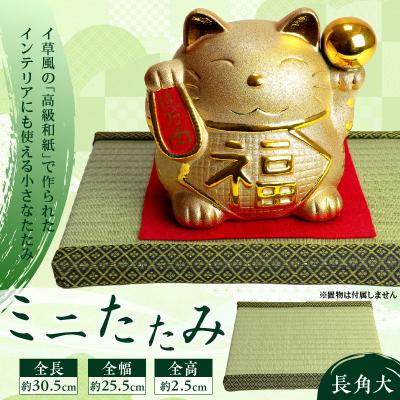 ふるさと納税 碧南市 ミニたたみ(長角大) H100-096