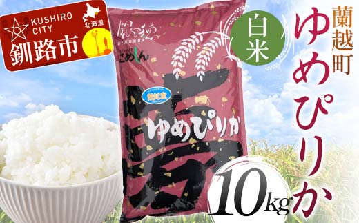 
            【選べる発送月】蘭越町産ゆめぴりか 10kg 白米 北海道産 米 コメ こめ お米 白米 玄米 F4F-5887var
          