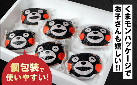 【全3回定期便】くまモンあか牛ハンバーグセット 120g×6個【有限会社 三協畜産】[YCG182]