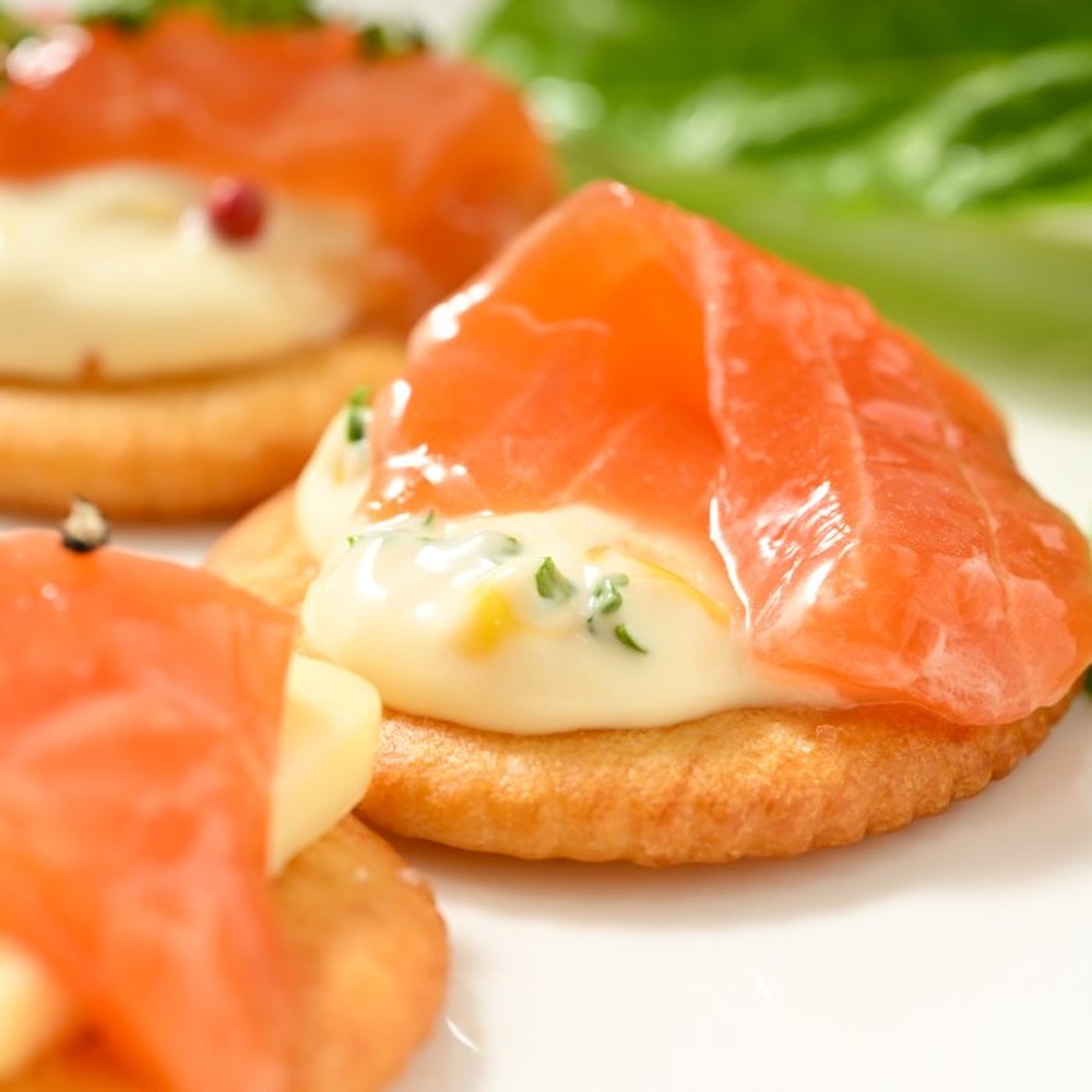 36-34 【定期便３か月】漬けサーモン～スモーク風味～　4個セット×３回