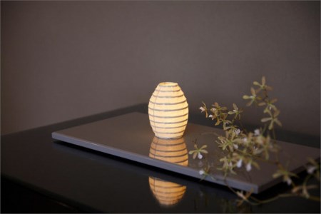 【小嶋庵 京提灯】一輪挿し提灯（直径8ｃｍ・高さ11cm程度） 2個セット