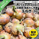 【ふるさと納税】【しょうちゃんFARM】淡路島　南あわじ市産玉ねぎ3kg　◆配送6月～