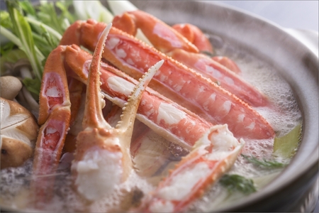 松葉ガニのかにすき２人前セット （超特大サイズ 1.2kg以上 1杯）