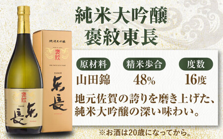 嬉野市3蔵 純米大吟醸酒 飲み比べセット（東長・東一・虎之児）720ml×3本 / 日本酒 お酒 銘酒 地酒 / 佐賀県 / 有限会社嬉野酒店[41AIAA011]