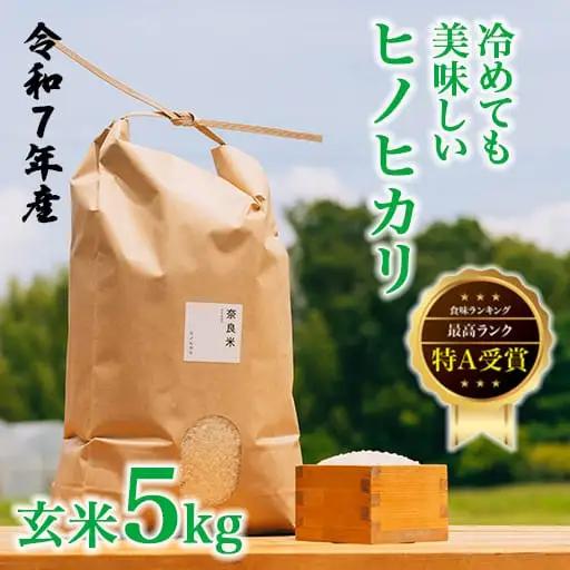 令和7年産 冷めても美味しいヒノヒカリ玄米5kg