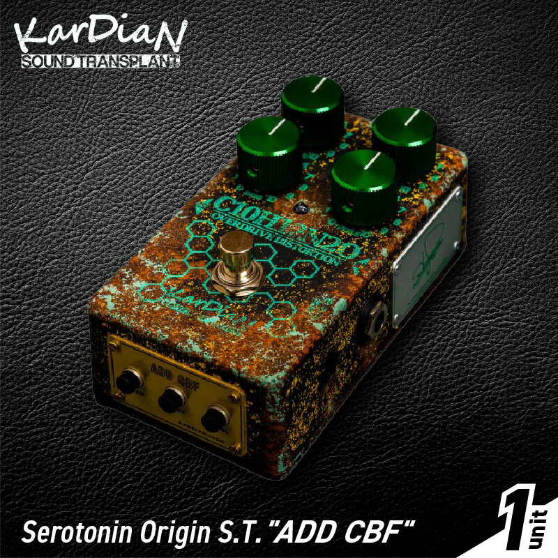 【ふるさと納税】Serotonin Origin S.T. ADD CBF クリーンローパス フィルター モジュール クリーン ブースター エフェクト部分 ブレンド 原音 減衰 調整 エフェクター エレキ ギター ベース 楽器 サウンド アクセサリ 音響機材 お取り寄せ 滋賀県 守山市 送料無料